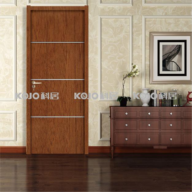WPC Raw Material Door PVC Wrapping Door