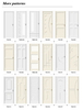 Anti-Corrosive WPC Bathroom Painting Door