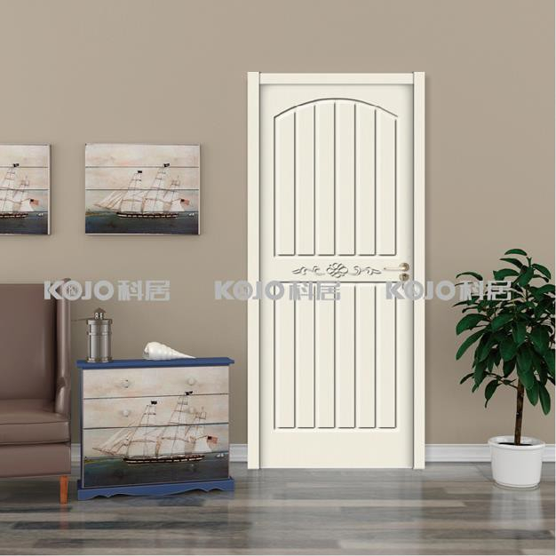WPC Extruded Raw Material Painting Door