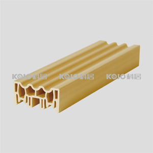 No Formaldehyde WPC Wardrobe Decorative Profile