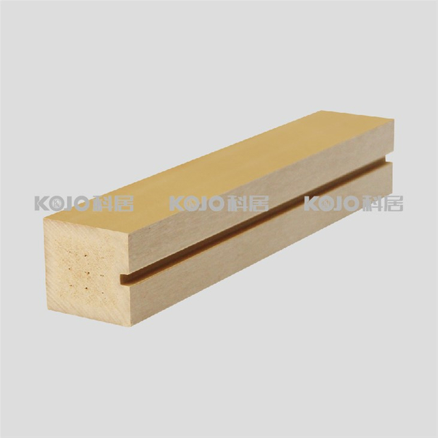 Waterproof Solid WPC Door Square Profile