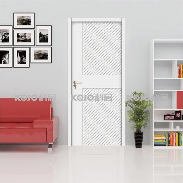WPC Recycling Raw Material Painting Door