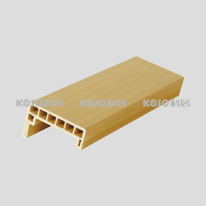 Anti-Termite Solid WPC PVC Covered Paint Door Casing Architrave