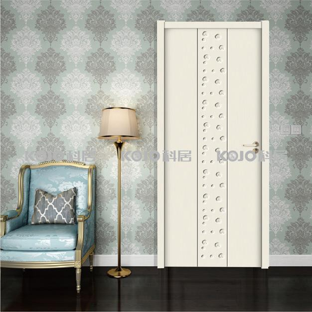 Solid WPC Flame-Retardant Mildewproof Security Door