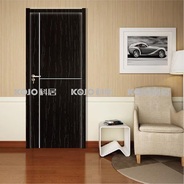 Fire-Resistant WPC Interior PVC Laminated Door