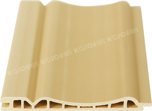 Wardrobe Sliding Door WPC Louver Panel